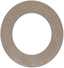 Made in USA - 0.1mm Thick, 10mm Inside x 16mm OD, Round Shim - 3/8" Screw, Uncoated 302/304 Stainless Steel - Exact Tooling