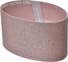 Norton - 3-1/2" Wide x 15-1/2" OAL, 60 Grit, Aluminum Oxide Abrasive Belt - Aluminum Oxide, Medium, Coated, X Weighted Cloth Backing, Series R228 - Exact Tooling