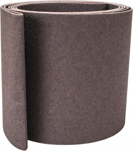 Norton - 4" Wide x 132" OAL, 80 Grit, Aluminum Oxide Abrasive Belt - Aluminum Oxide, Medium, Coated, X Weighted Cloth Backing, Series R228 - Exact Tooling