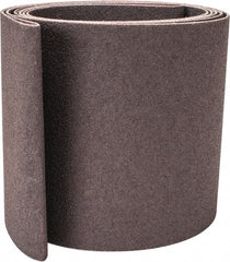 Norton - 4" Wide x 132" OAL, 80 Grit, Aluminum Oxide Abrasive Belt - Aluminum Oxide, Medium, Coated, X Weighted Cloth Backing, Series R228 - Exact Tooling