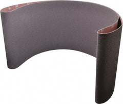 Norton - 10" Wide x 70-1/2" OAL, 50 Grit, Aluminum Oxide Abrasive Belt - Aluminum Oxide, Coarse, Coated, X Weighted Cloth Backing, Series R228 - Exact Tooling