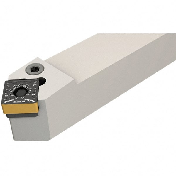 Iscar - PSDN, Neutral Cut, 45° Lead Angle, 20mm Shank Height x 20mm Shank Width, Negative/Neutral Rake Indexable Turning Toolholder - 125mm OAL, SN..1204.. Insert Compatibility, Series Isoturn - Exact Tooling