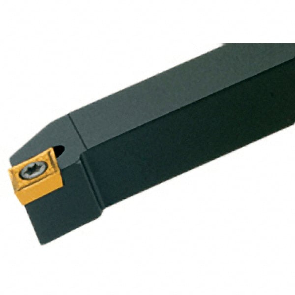 Iscar - SCLC, Left Hand Cut, 12mm Shank Height x 12mm Shank Width, Neutral Rake Indexable Turning Toolholder - 80mm OAL, CC.T Insert Compatibility, Series Isoturn - Exact Tooling