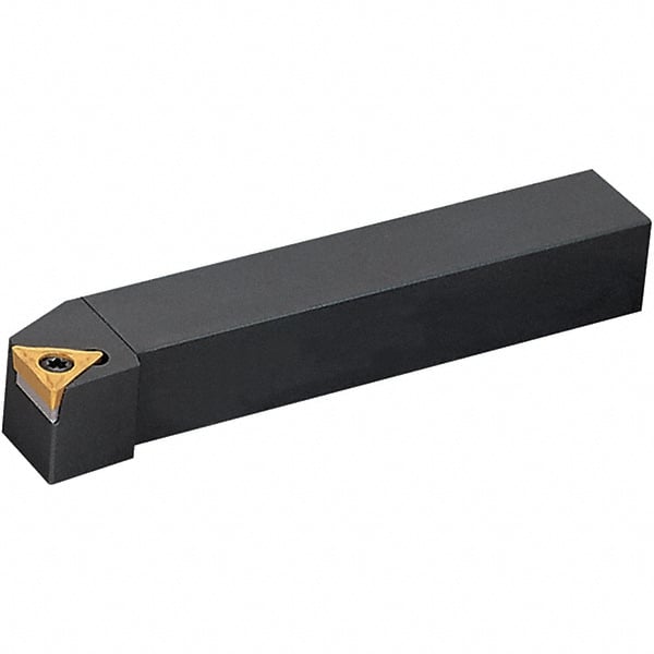 Iscar - STFC, Right Hand Cut, 1" Shank Height x 1" Shank Width, Neutral Rake Indexable Turning Toolholder - 6" OAL, TC.. Insert Compatibility, Series Isoturn - Exact Tooling