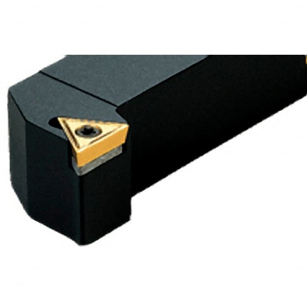 Iscar - STGC, Left Hand Cut, 91° Lead Angle, 12mm Shank Height x 12mm Shank Width, Neutral Rake Indexable Turning Toolholder - 80mm OAL, TC.T Insert Compatibility, Series Isoturn - Exact Tooling