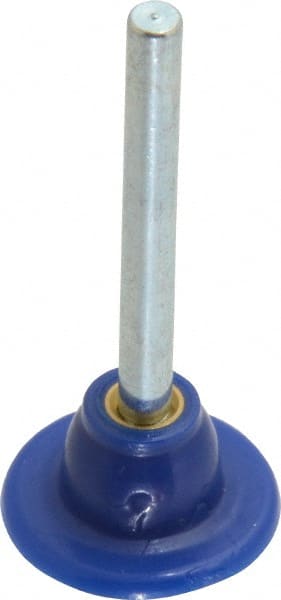 Value Collection - 3/4" Diam Adhesive/PSA Disc Backing Pad - 1/8" Shank Diam, 18,000 RPM - Exact Tooling