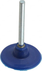 Value Collection - 1" Diam Adhesive/PSA Disc Backing Pad - 1/8" Shank Diam, 18,000 RPM - Exact Tooling