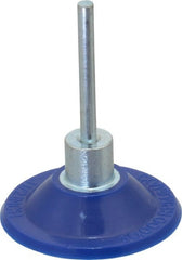 Value Collection - 1-1/2" Diam Adhesive/PSA Disc Backing Pad - 1/8" Shank Diam, 15,000 RPM - Exact Tooling