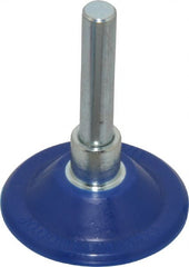 Value Collection - 1-1/2" Diam Adhesive/PSA Disc Backing Pad - 1/4" Shank Diam, 15,000 RPM - Exact Tooling
