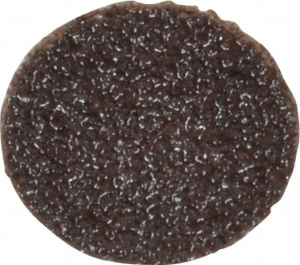 Made in USA - 3/4" Diam, 50 Grit Aluminum Oxide Adhesive PSA Disc - Coarse Grade, Cloth Backing, For Low Speed Dual-Action Sanders, Random Orbital Sanders - Exact Tooling