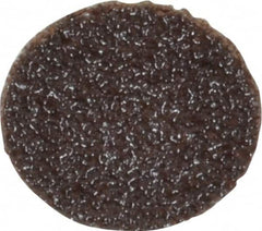 Made in USA - 3/4" Diam, 50 Grit Aluminum Oxide Adhesive PSA Disc - Coarse Grade, Cloth Backing, For Low Speed Dual-Action Sanders, Random Orbital Sanders - Exact Tooling