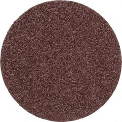Made in USA - 3" Diam, 24 Grit Aluminum Oxide Adhesive PSA Disc - Very Coarse Grade, X Weighted Cloth Backing, For Low Speed Dual-Action Sanders, Random Orbital Sanders - Exact Tooling