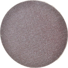 Made in USA - 3" Diam, 100 Grit Aluminum Oxide Adhesive PSA Disc - Fine Grade, X Weighted Cloth Backing, For Low Speed Dual-Action Sanders, Random Orbital Sanders - Exact Tooling