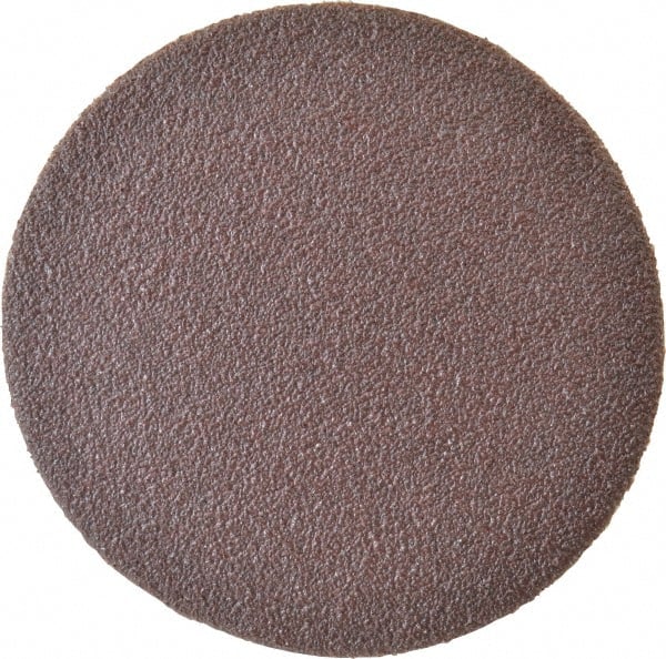 Made in USA - 6" Diam, 40 Grit Aluminum Oxide Adhesive PSA Disc - Exact Tooling