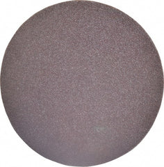 Made in USA - 6" Diam, 60 Grit Aluminum Oxide PSA Disc - Exact Tooling