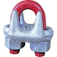 Crosby - Wire Rope Hardware & Accessories; Type: Fist Grip Clip ; For Rope Diameter: 7/16 (Inch); Type: Fist Grip Clip - Exact Tooling