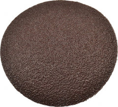 Made in USA - 4" Diam, 50 Grit Aluminum Oxide Adhesive PSA Disc - Coarse Grade, X Weighted Cloth Backing, For Low Speed Dual-Action Sanders, Random Orbital Sanders - Exact Tooling