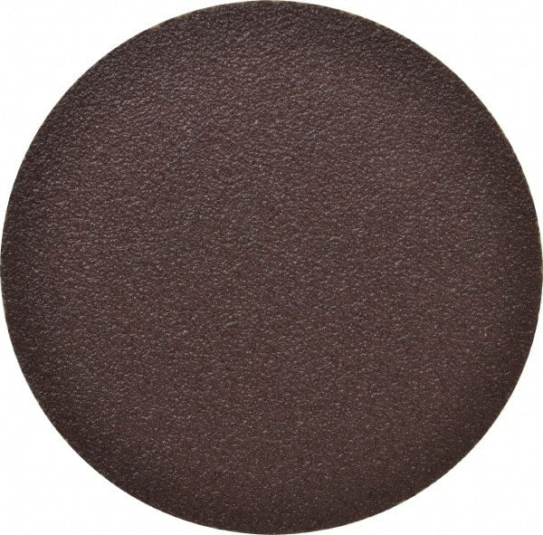 Made in USA - 8" Diam, 36 Grit Aluminum Oxide Adhesive PSA Disc - Very Coarse Grade, X Weighted Cloth Backing, For Low Speed Dual-Action Sanders, Random Orbital Sanders - Exact Tooling