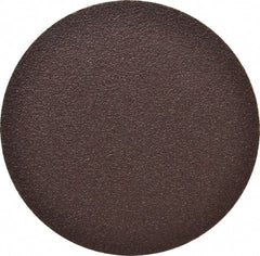 Made in USA - 8" Diam, 36 Grit Aluminum Oxide Adhesive PSA Disc - Very Coarse Grade, X Weighted Cloth Backing, For Low Speed Dual-Action Sanders, Random Orbital Sanders - Exact Tooling