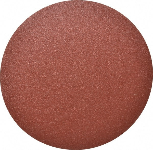 Made in USA - 8" Diam, 60 Grit Aluminum Oxide Adhesive PSA Disc - Medium Grade, X Weighted Cloth Backing, For Low Speed Dual-Action Sanders, Random Orbital Sanders - Exact Tooling