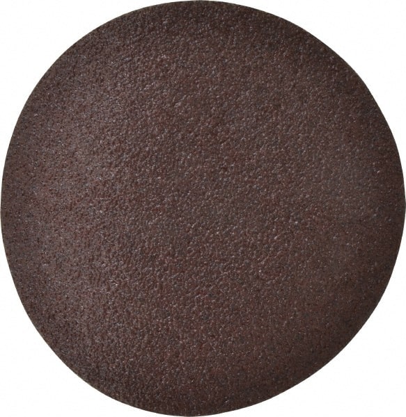 Made in USA - 9" Diam, 24 Grit Aluminum Oxide Adhesive PSA Disc - Very Coarse Grade, X Weighted Cloth Backing, For Low Speed Dual-Action Sanders, Random Orbital Sanders - Exact Tooling