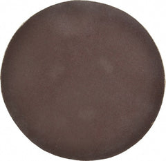 Made in USA - 10" Diam, 100 Grit Aluminum Oxide Adhesive PSA Disc - Exact Tooling