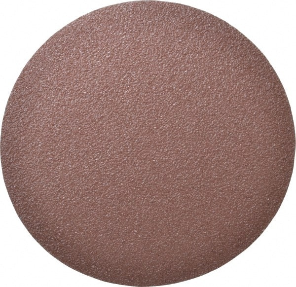 Made in USA - 12" Diam, 24 Grit Aluminum Oxide Adhesive PSA Disc - Very Coarse Grade, X Weighted Cloth Backing, For Low Speed Dual-Action Sanders, Random Orbital Sanders - Exact Tooling