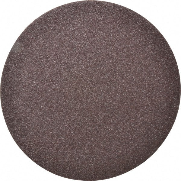 Made in USA - 12" Diam, 36 Grit Aluminum Oxide Adhesive PSA Disc - Very Coarse Grade, X Weighted Cloth Backing, For Low Speed Dual-Action Sanders, Random Orbital Sanders - Exact Tooling