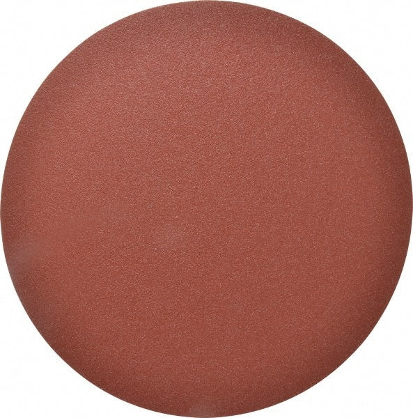 Made in USA - 12" Diam, 60 Grit Aluminum Oxide Adhesive PSA Disc - Medium Grade, X Weighted Cloth Backing, For Low Speed Dual-Action Sanders, Random Orbital Sanders - Exact Tooling