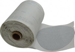 Made in USA - 6" Diam, 80 Grit Silicon Carbide Adhesive PSA Disc - Medium Grade, B Weighted Paper Backing, For Low Speed Dual-Action Sanders, Random Orbital Sanders - Exact Tooling