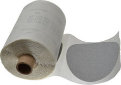 Made in USA - 5" Diam, 100 Grit Silicon Carbide Adhesive PSA Disc - Fine Grade, B Weighted Paper Backing, For Low Speed Dual-Action Sanders, Random Orbital Sanders - Exact Tooling