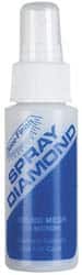 Accu-Finish - 2 oz Diamond Spray Compound - Grade Medium, 100,000 Grit, Clear, Use on Cast Iron & Ceramic - Exact Tooling