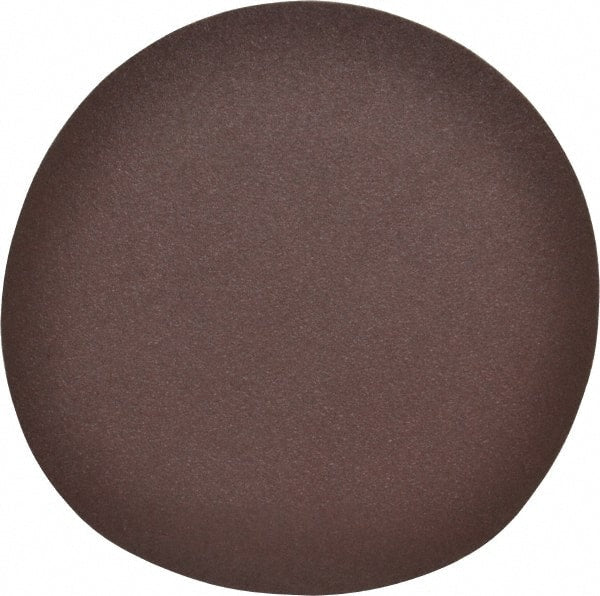 Made in USA - 14" Diam, 40 Grit Aluminum Oxide Adhesive PSA Disc - Coarse Grade, X Weighted Cloth Backing, For Low Speed Dual-Action Sanders, Random Orbital Sanders - Exact Tooling