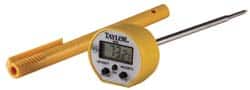 Taylor - -60 to 300°F Pocket Digital Thermometer - LCD Display, 1.5 Volts - Exact Tooling