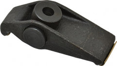 Value Collection - 5/16" Stud, 1-3/4" Max Clamping Height, Steel, Adjustable & Self-Positioning Strap Clamp - 1-1/4" Wide, 1" High, 1-1/8" Heel to Stud Center - Exact Tooling
