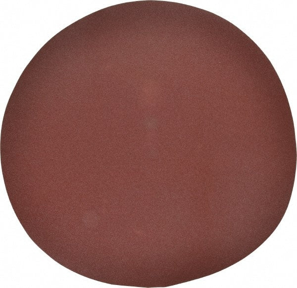 Made in USA - 20" Diam, 60 Grit Aluminum Oxide Adhesive PSA Disc - Exact Tooling