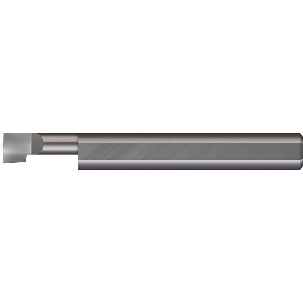 Micro 100 - Boring Bars; Minimum Bore Diameter (Decimal Inch): 0.0700 ; Maximum Bore Depth (Decimal Inch): 0.2000 ; Material: Solid Carbide ; Boring Bar Type: Boring ; Shank Diameter (Decimal Inch): 0.1250 ; Shank Diameter (Inch): 1/8 - Exact Tooling