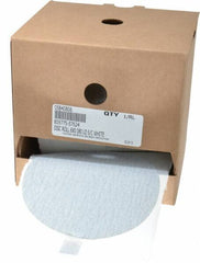 Made in USA - 6" Diam, 80 Grit Silicon Carbide Adhesive PSA Disc - Medium Grade, B Weighted Paper Backing, For Low Speed Dual-Action Sanders, Random Orbital Sanders - Exact Tooling