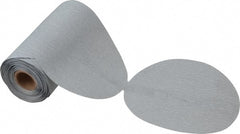 Made in USA - 6" Diam, 320 Grit Silicon Carbide Adhesive PSA Disc - Extra Fine Grade, B Weighted Paper Backing, For Low Speed Dual-Action Sanders, Random Orbital Sanders - Exact Tooling