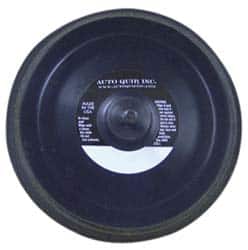 AutoQuip - 6" Diam Adhesive/PSA Disc Backing Pad - Firm Density, 10,000 RPM - Exact Tooling