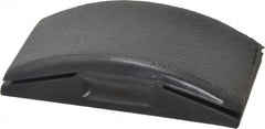Value Collection - Sanding Block - 1-1/4" Deep, Natural Rubber, Compatible with Standard Size Sandpaper - Exact Tooling
