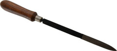Value Collection - Hand Deburring Triangle Tool - Steel Blade, 8" Blade Length, Hole Chamfering - Exact Tooling
