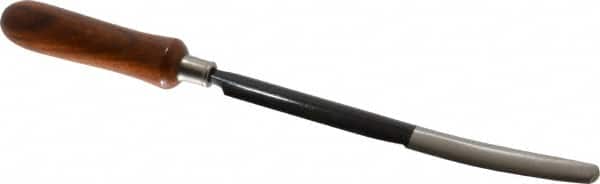Value Collection - Hand Deburring Half Round Tool - Steel Blade - Exact Tooling