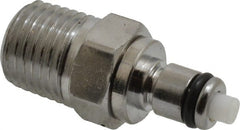 CPC Colder Products - 1/4 NPT, Chrome Plated Brass Push-to-Connect Male Connector - 250 Max psi, Tube to Male NPT Connection, Buna Nitrile O-Ring - Exact Tooling