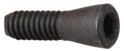 Cutting Tool Technologies - Hex Socket Lock Screw for Indexable Slotting Cutters - #1-72 Thread, For Use with Inserts - Exact Tooling