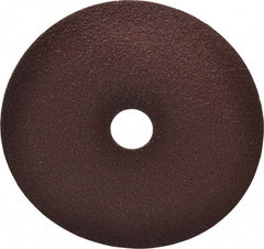Camel Grinding Wheels - 4" Diam 5/8" Hole 60 Grit Fiber Disc - Medium Grade, Aluminum Oxide, 15,300 Max RPM - Exact Tooling
