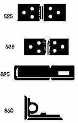 American Lock - 8-1/2" Long x 4-1/2" Wide, Lock Hasp - Hardened Steel - Exact Tooling