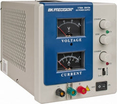 B&K Precision - 180 Watt, 0 to 3 Amp, 0 to 30 VDC Output, Power Supply - 5-1/2 Inch Wide x 12-1/2 Inch Deep x 6.2 Inch High, 32 to 104°F, Analog - Exact Tooling