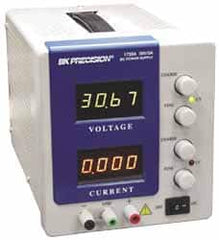 B&K Precision - 0 to 1 Amp, 0 to 30 VDC Output, Power Supply - 6.2 Inch Wide x 5-1/2 Inch Deep x 12-1/2 Inch High, Analog - Exact Tooling
