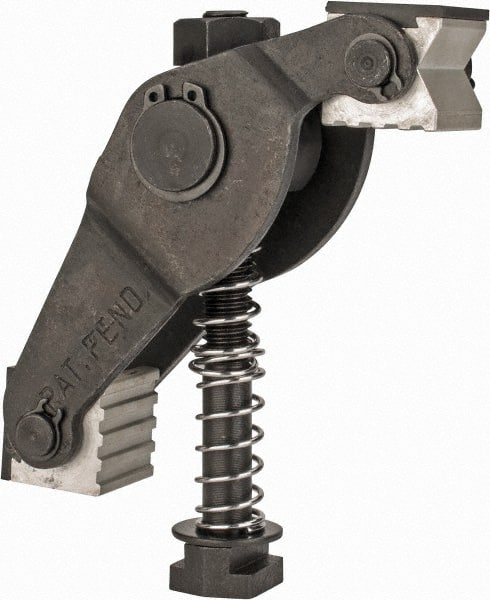 Gibraltar - 3/8" Stud, 2.13" Max Clamping Height, Steel Strap Clamp Assembly - 1-1/2" Strap Thickness, 4.55" Strap Len, 1-1/2" Strap Width - Exact Tooling